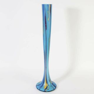 Important Vase Giant Fratelli Toso 1915 Vmc Mv Venice Old Label Murano Glass 2