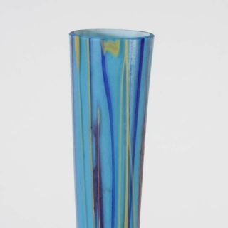 IMPORTANT vase GIANT Fratelli Toso 1915 VMC MV Venice OLD label Murano glass 2 3