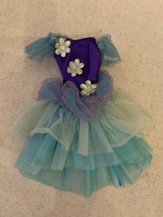 Disney Store Princess Ariel Ballerina Barbie Doll Dress The Little Mermaid Vntg