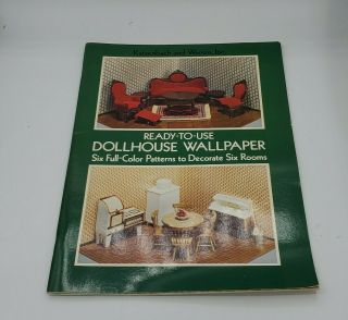 Ready - To - Use Dollhouse Wallpaper Full Color Katzenbach & Warren Inc.  1977