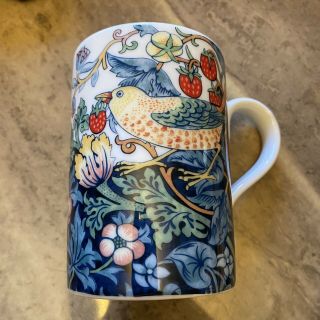 Spode Morris Strawberry Thief Ceramic Mug 12oz