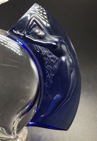 Lalique France Crystal Lady & Man Jour Et Nuit Day & Night Perfume Bottle 3