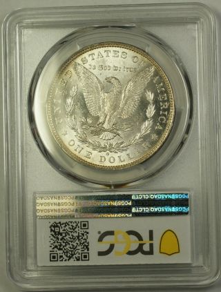 1882 - O Morgan Silver Dollar $1 Coin PCGS MS - 63 (23) 2