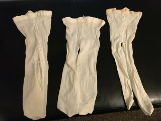 18 " Samantha American Girl White Panty Hose/tights Or Leggings