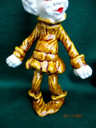 Rare Vintage Treasure Craft California Pixie Elf Brownie Leprechaun 5.  5 Figurine 3
