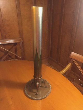 C.  1900 Tiffany Studios Favrile Monumental Cylinder Vase L.  C.  T Signed