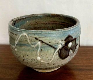 Small Hand - Crafted Multi - Colored Pottery Bowl 3