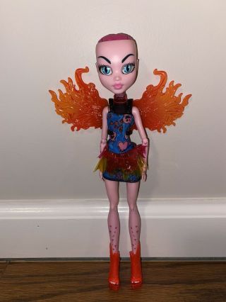 Monster High Inner Monster Doll Fangtastic Love & Fearfully Feisty Flame Figure