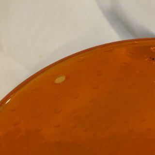 Exceptional Murano Fratelli Toso Orange Opalescent 9 3/4” Vase 4