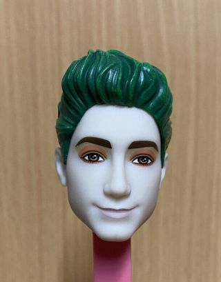 Disney Zombie Zed Doll Head Green Hair Man Make