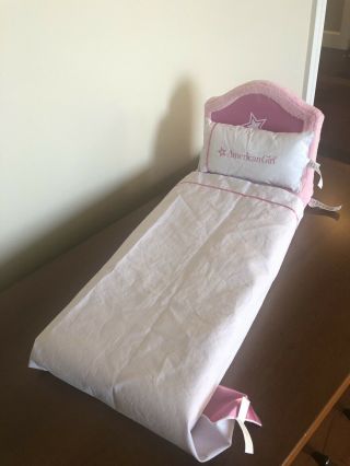 ⭐️american Girl ⭐️ Doll Fold Up Bed Pink Star Special Hotel Edition