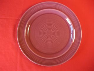 Vintage Metlox Colorstax 10.  75 Inch Dinner Plate Plum Made In Usa
