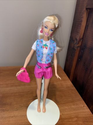 Barbie Doll Blonde With Blue Eyes 1999 Mattel Collector