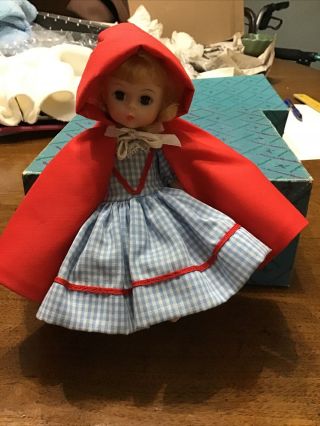 Madame Alexander 8 " Doll Red Riding Hood 482