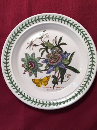 Portmeirion Botanic Garden Passiflora Caerulea Dinner Plate Trophy Series