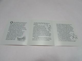 American Girl Pleasant Co Samantha Summer Story Borderless Collector Pamphlet 3