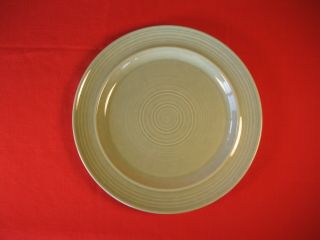 Vintage Metlox Colorstax 10.  75 Inch Dinner Plate Light Green Made In Usa