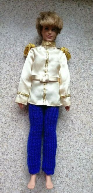 Ken Doll 2009 Mattel Rooted Hair Dressed 12 " In Height No Shoes