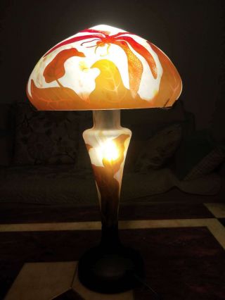 . Emile Galle Dragonfly Lamp