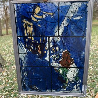 Glassmasters Stained Glass Marc Chagall America Windows - Art Institute Chicago 3