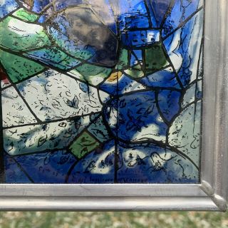 Glassmasters Stained Glass Marc Chagall America Windows - Art Institute Chicago 4