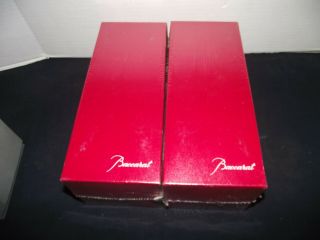 Baccarat Crystal Capri Champagne Flutes (in Boxes)