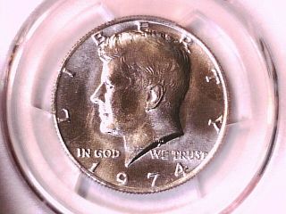 1974 P Kennedy Half Dollar Pcgs Ms 66 40240814