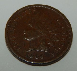 1864 L - Indian Head One Cent