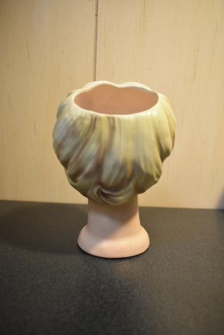 Enesco Vintage Ceramic Lady Head vase 6 