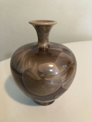 Ray West California Studio Art Pottery Vase Crystalline Glaze