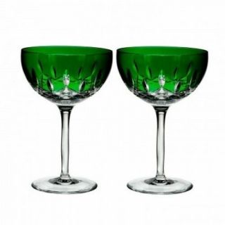 Waterford Lismore Pops Emerald Cocktail Pair 40010840
