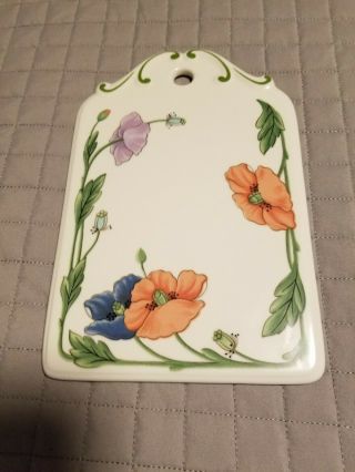 Villeroy & Boch Amapola Cheese And Cracker Board Serving Plate