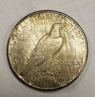 1928 - S $1 Silver Peace Dollar - Luster - High - Grade Key Date Coin - Sku - D2189