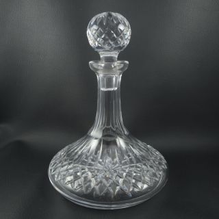 Lismore By Waterford Crystal Ships Decanter