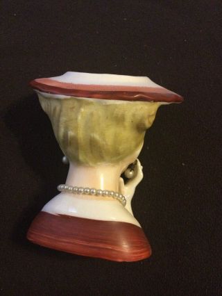 Vintage NAPCO Lady Head Vase C5046 3