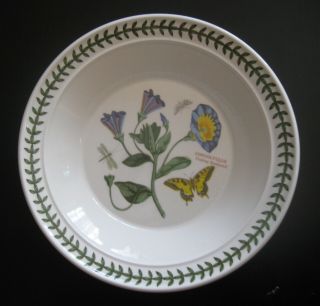 Nwt Portmeirion Soup Plate Bowl The Botanic Garden Trailing Bindweed 8 1/2 "