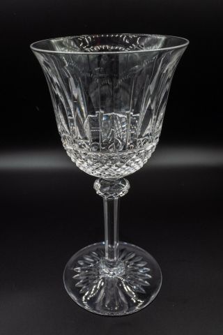 St Saint Louis Crystal Tommy Water Goblet Glass 7 3/4 " H