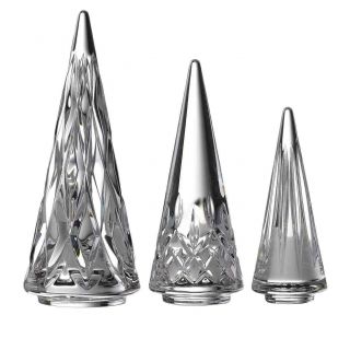 Waterford Crystal 2020 Set Of 3 Christmas Trees Brand