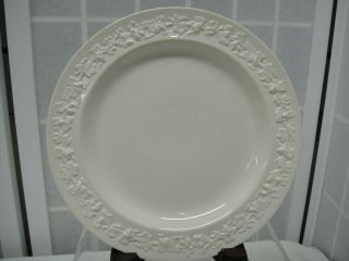 Wedgwood Queens Ware,  White On White,  Barlaston Of Etruria,  Salad/ Dessert Plate