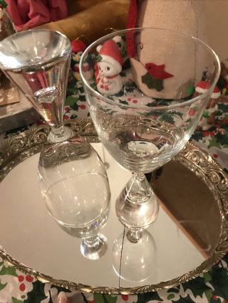 Holmegaard PRINCESS Water Goblet SET OF 4 2