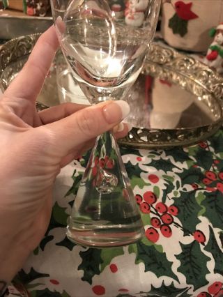 Holmegaard PRINCESS Water Goblet SET OF 4 3