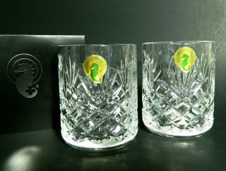 Waterford Crystal Granville Tumblers Verre Brand Made In Slovenia