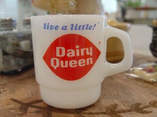 Fire - King Dairy Queen Drive - In Live A Little Ice Cream Burgers Coffee Mug