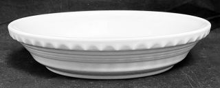 Rare Homer Laughlin Fiesta - White 8 1/4 " Pie Baking Plate