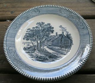 Set Of Four Currier And Ives 7 1/4 " Plates