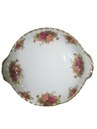 Old Country Roses Royal Albert China Dinnerware 10”x 5.  5” Platter
