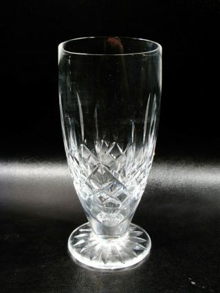 Vtg Waterford Crystal Ireland Lismore 4 Ice Tea Goblets