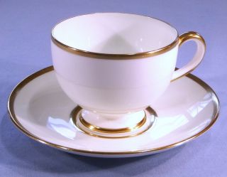 Wedgwood Ice - Blue And White Vintage Bone China Pattern W4161 Tea Cup And Saucer