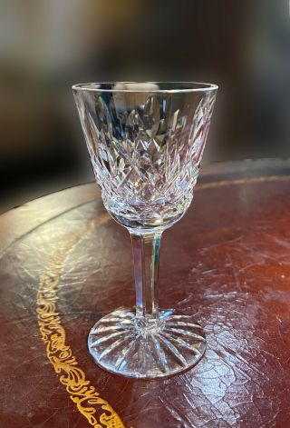 Waterford Crystal Cordial Glasses,  Lismore Pattern,  Set Of 8