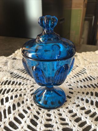 Viking Glass Blunique 6 - Petal Jar - - 5 3/4 Inches Tall